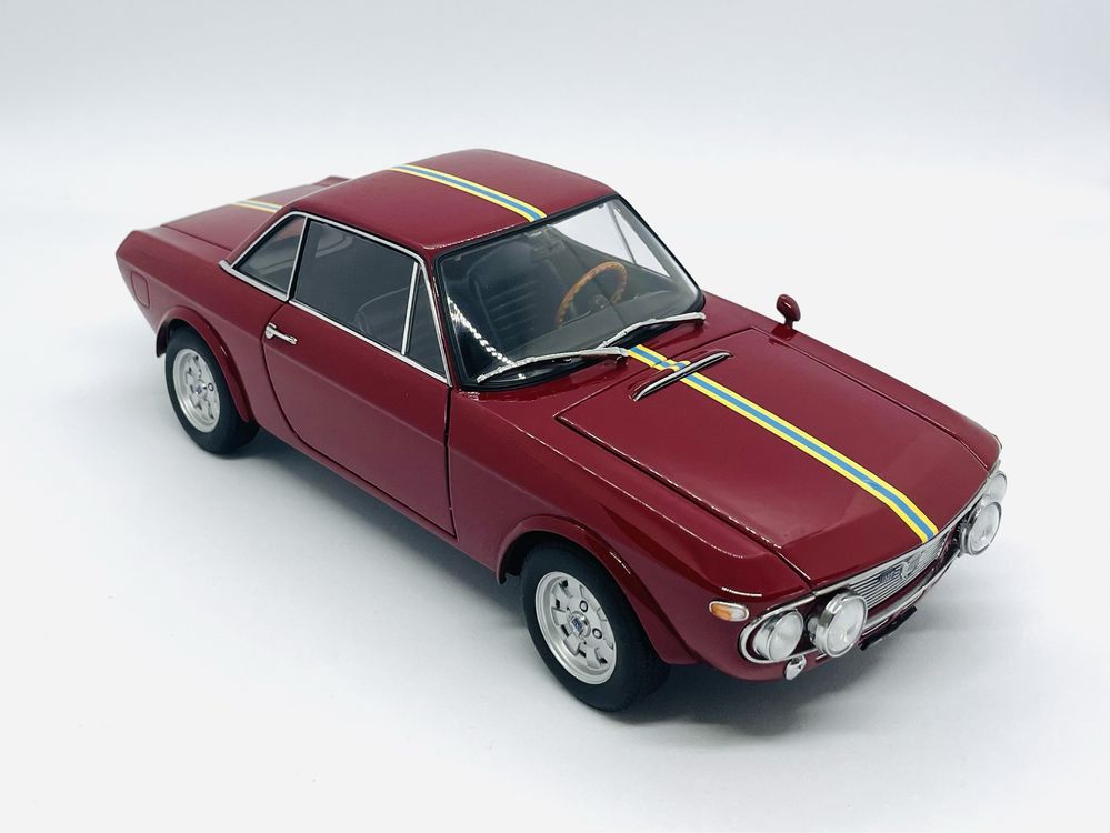 Macheta Lancia Fulvia HF Fanalone, Autoart Milennium, 1:18