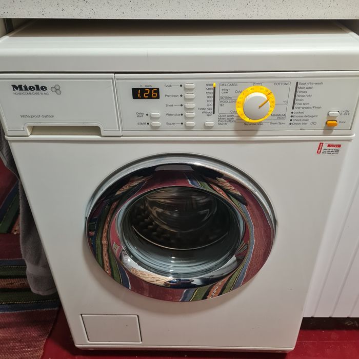 Пералня miele Пчелна пита запазена, Отложен старт