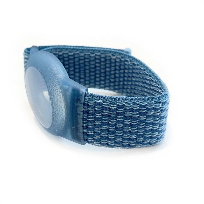 Детска найлонова гривна с велкро за Apple AirTag или друг GPS тракер