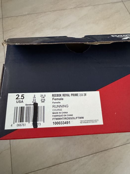 Детски маратонки Reebok 33номер