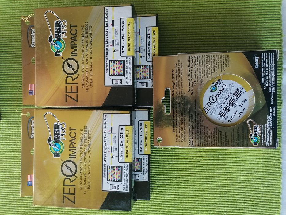 OFERTA - Fire textile Shimano Power Pro  Zero Impact -  USA