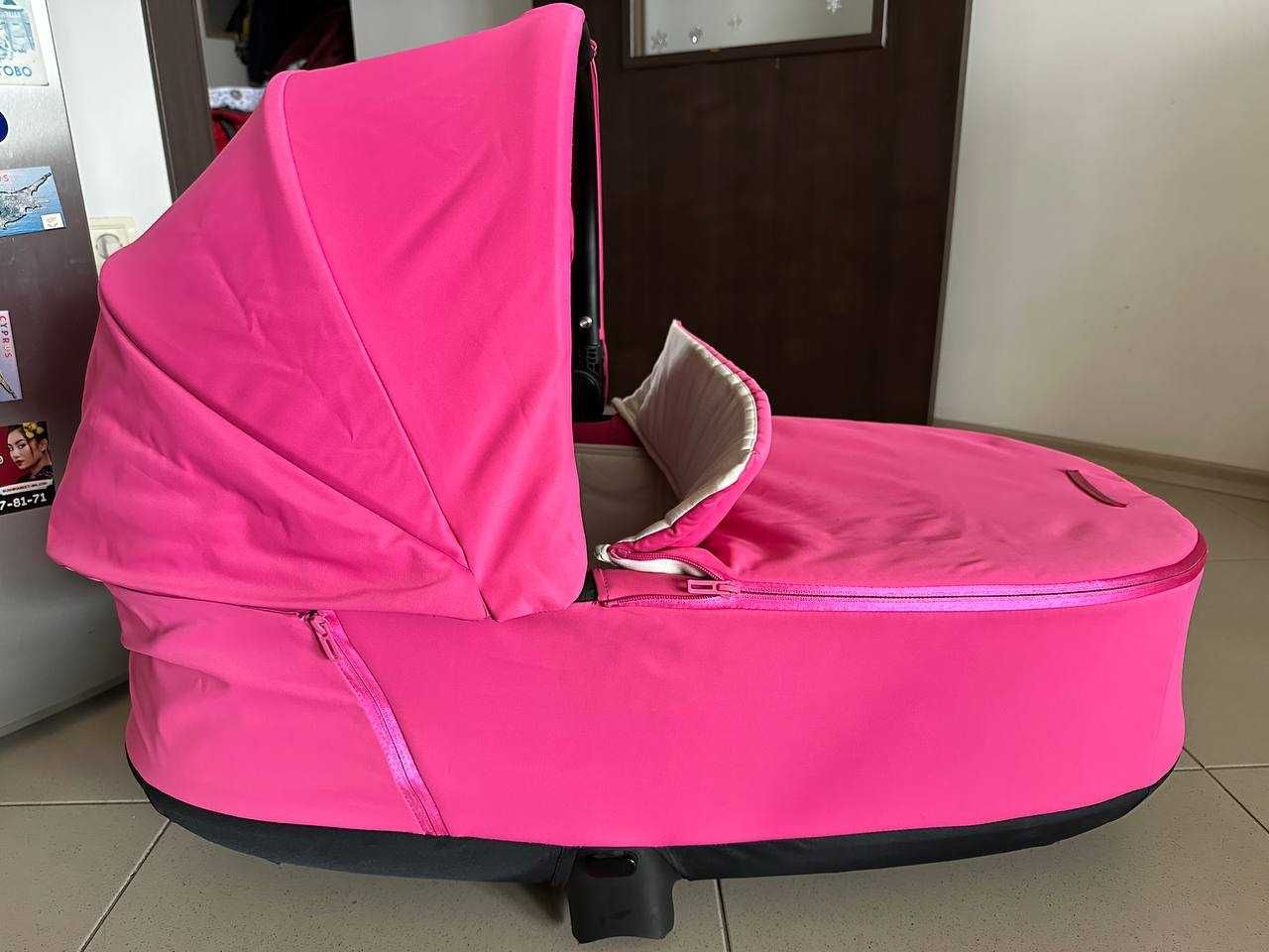 Кош за новородено Cybex Priam Lux Fancy Pink
