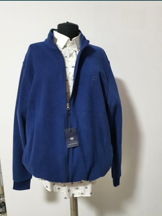 Jacheta cu fermoar, XXL,croi regular, articol pentru orice ocazie