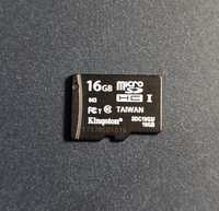 Card MicroSD, 16 Gb, Kingston