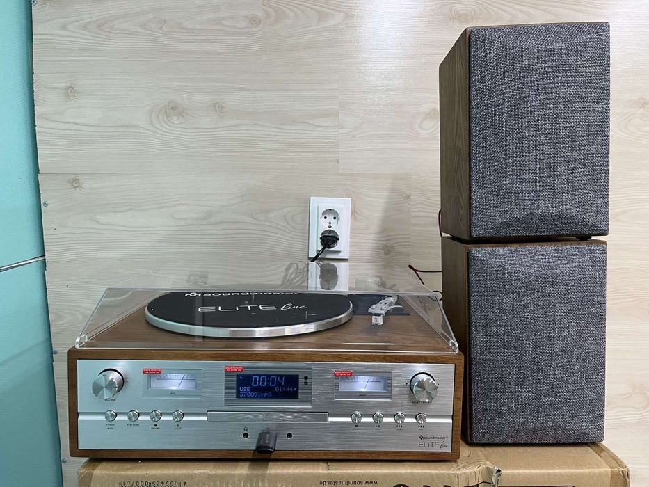 HI-FI Стерео уредби с грамофон,BT-AUX-CD-USB-Касета