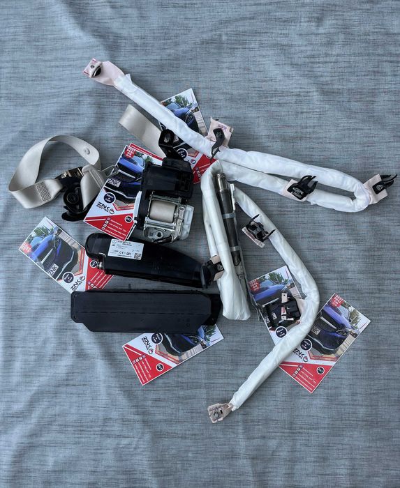 Mercedes Benz w223 airbag volan pasager scaun cortina genunchi centuri