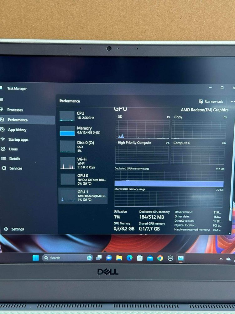 Dell G5 15 Gaming Ryzen    Z-19119