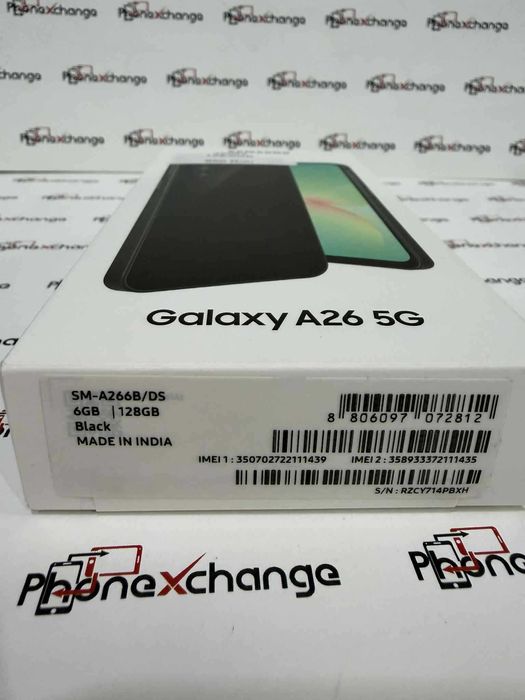 Samsung A26 Black 128/6GB Sigilat