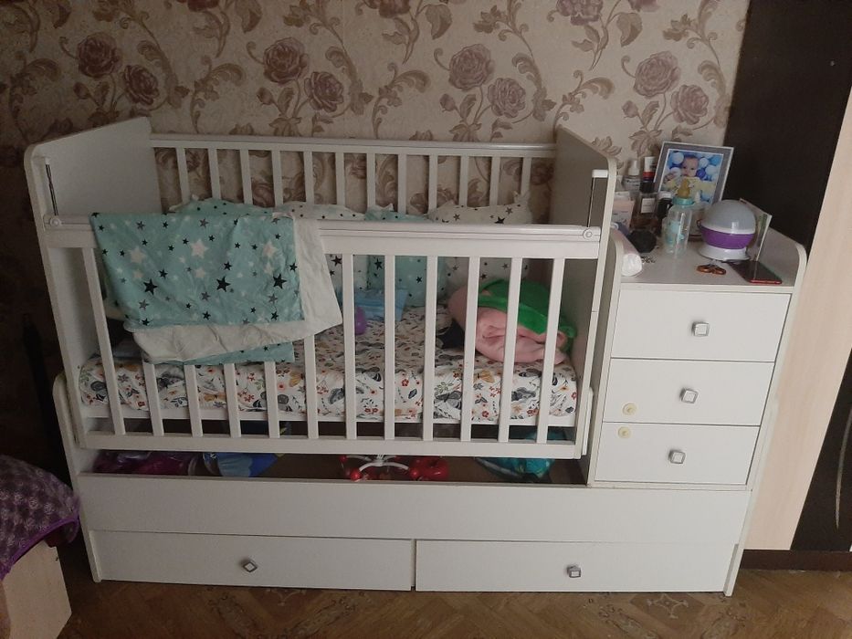 Кроватка трансформер