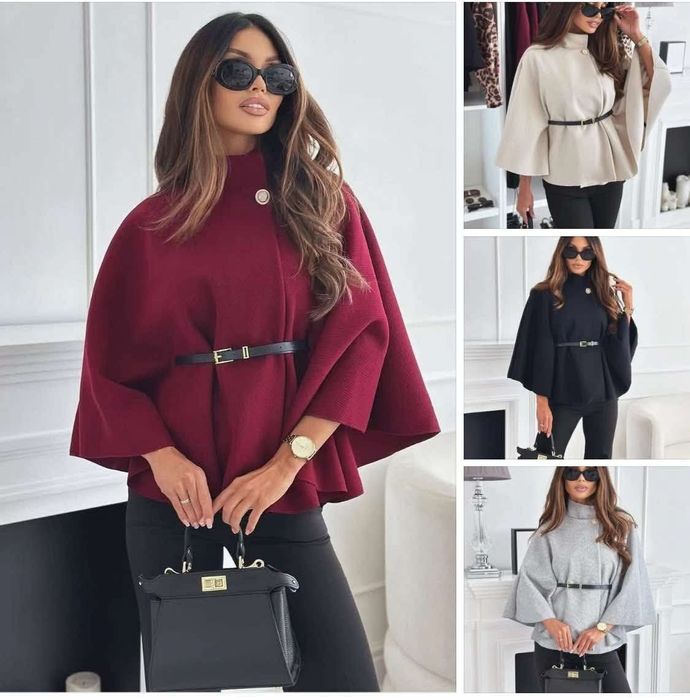 Дамско пончо универсален размер