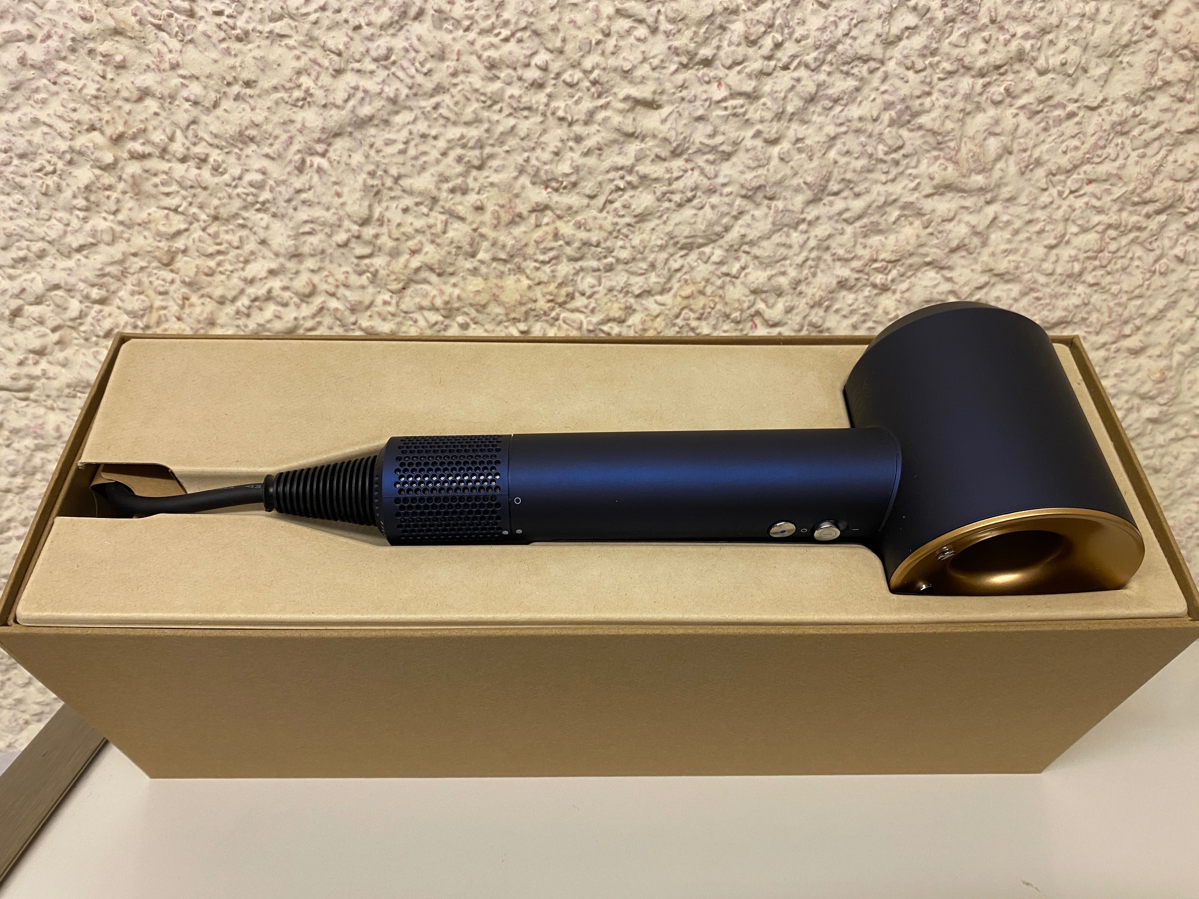 Dyson Supersonic HD08 Blue/Gold Професионален сешоар за коса