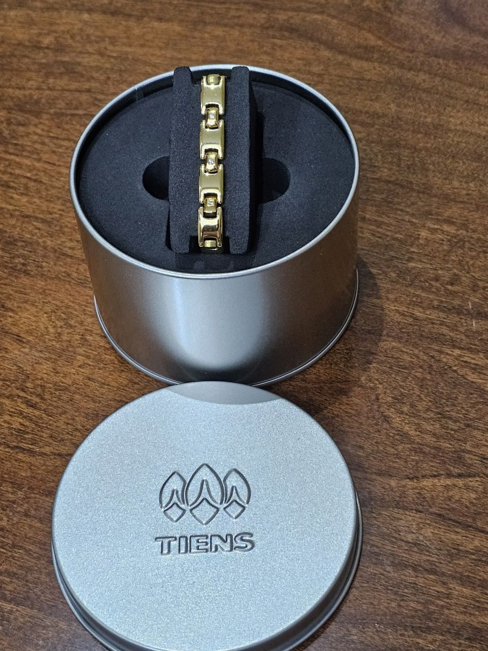 Титановый магнитный браслет "Тяньши" Gold