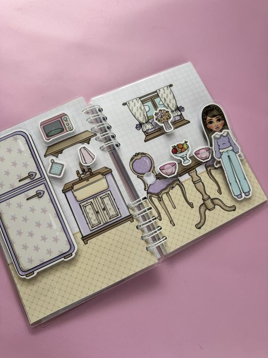 Книга играчка Кукла. Къщичка за кукли