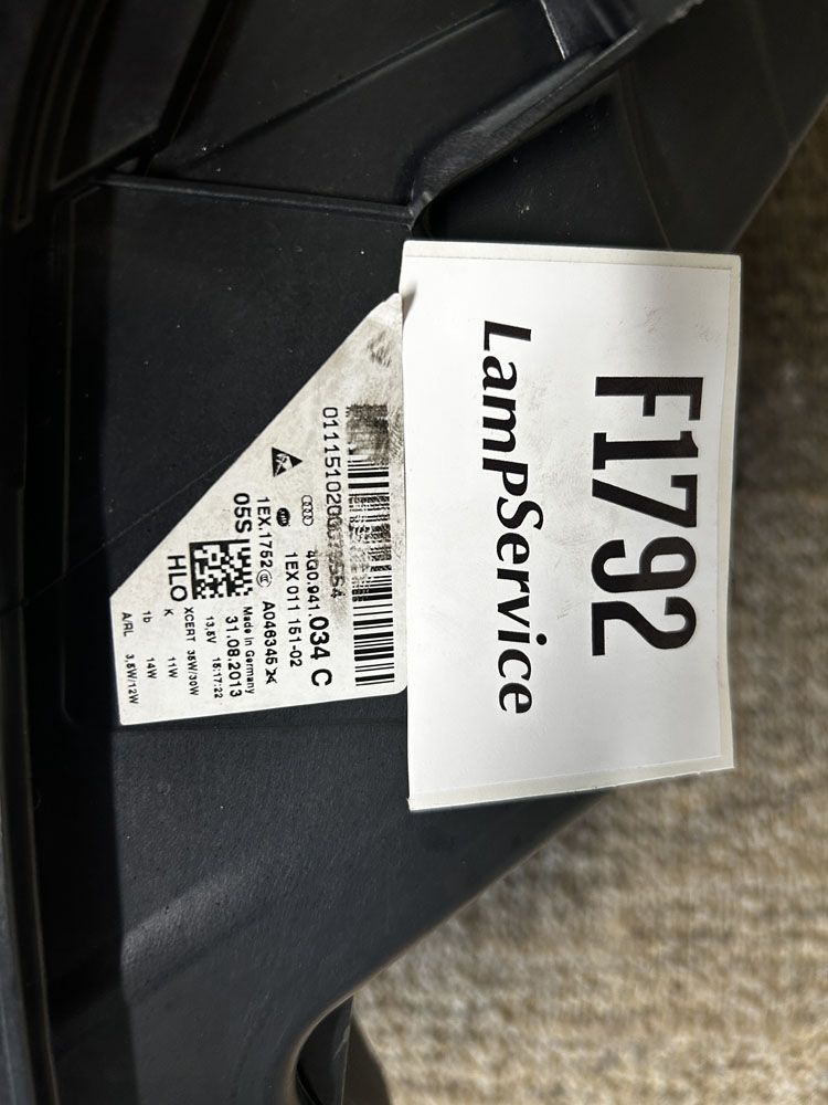 Audi A6 4G0 Full Led Faruri F1792-F1793