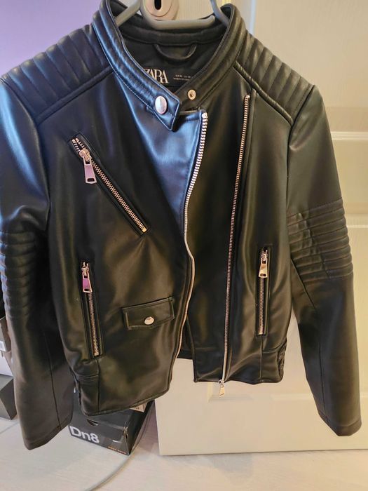 Дамскокожено яке Zara ново