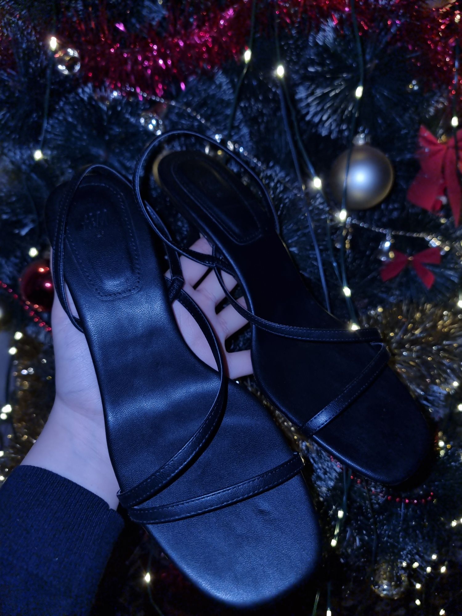 Sandale cu toc H&M 41 noi