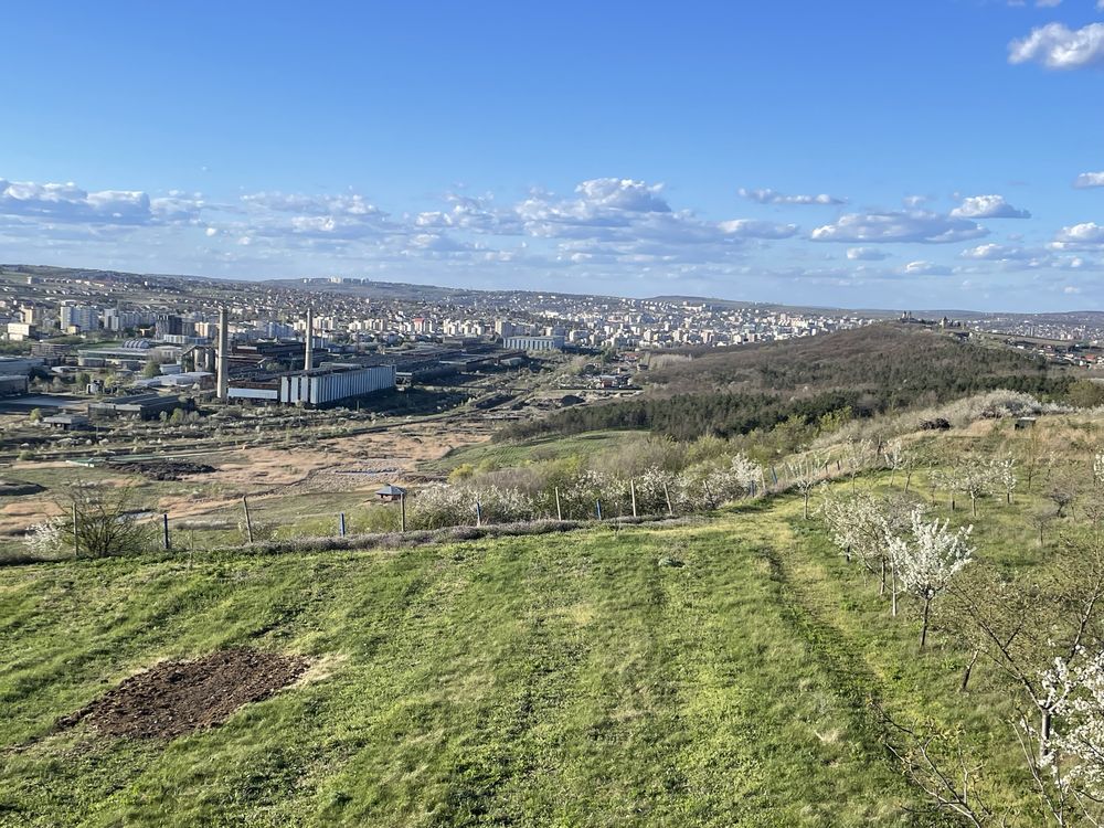 Teren intravilan Hlincea, panoramica deosebita