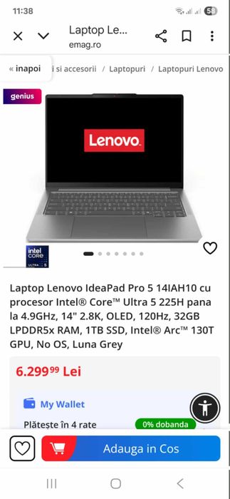 Ideapad 5 pro 14iah10 oled