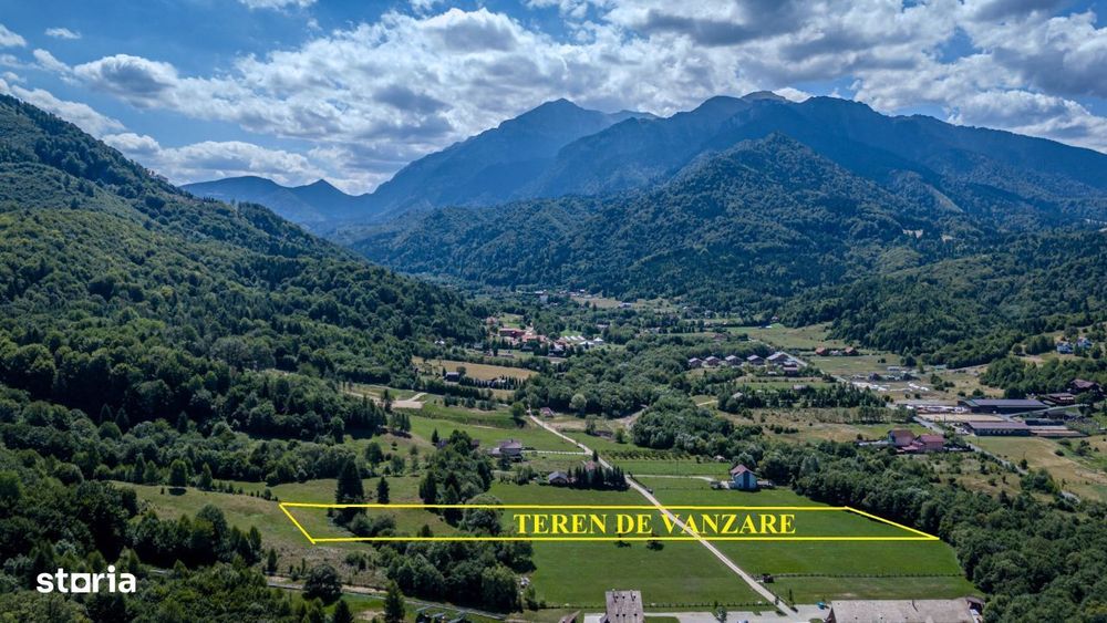 Teren superb in Glajerie langa pensiunea Cuib de Lemn
