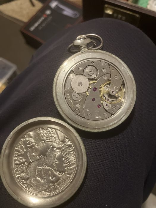 Ceas mecanic de buzunar rusesc