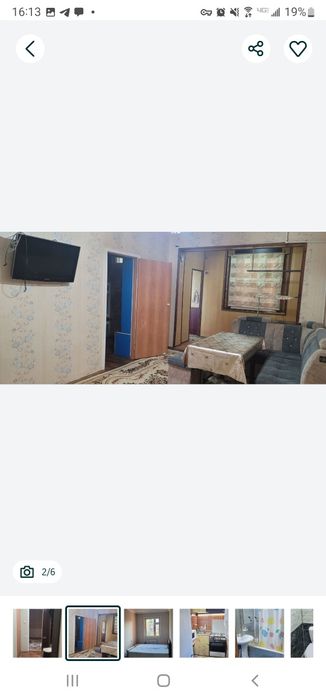 Сдаётся 2 ком.кв Юнусабад 11 квартал