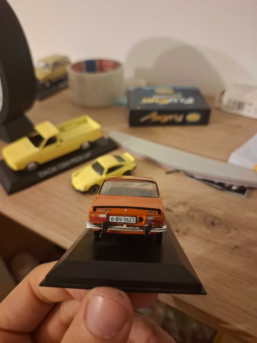 Macheta deagostini dacia sport 1/43