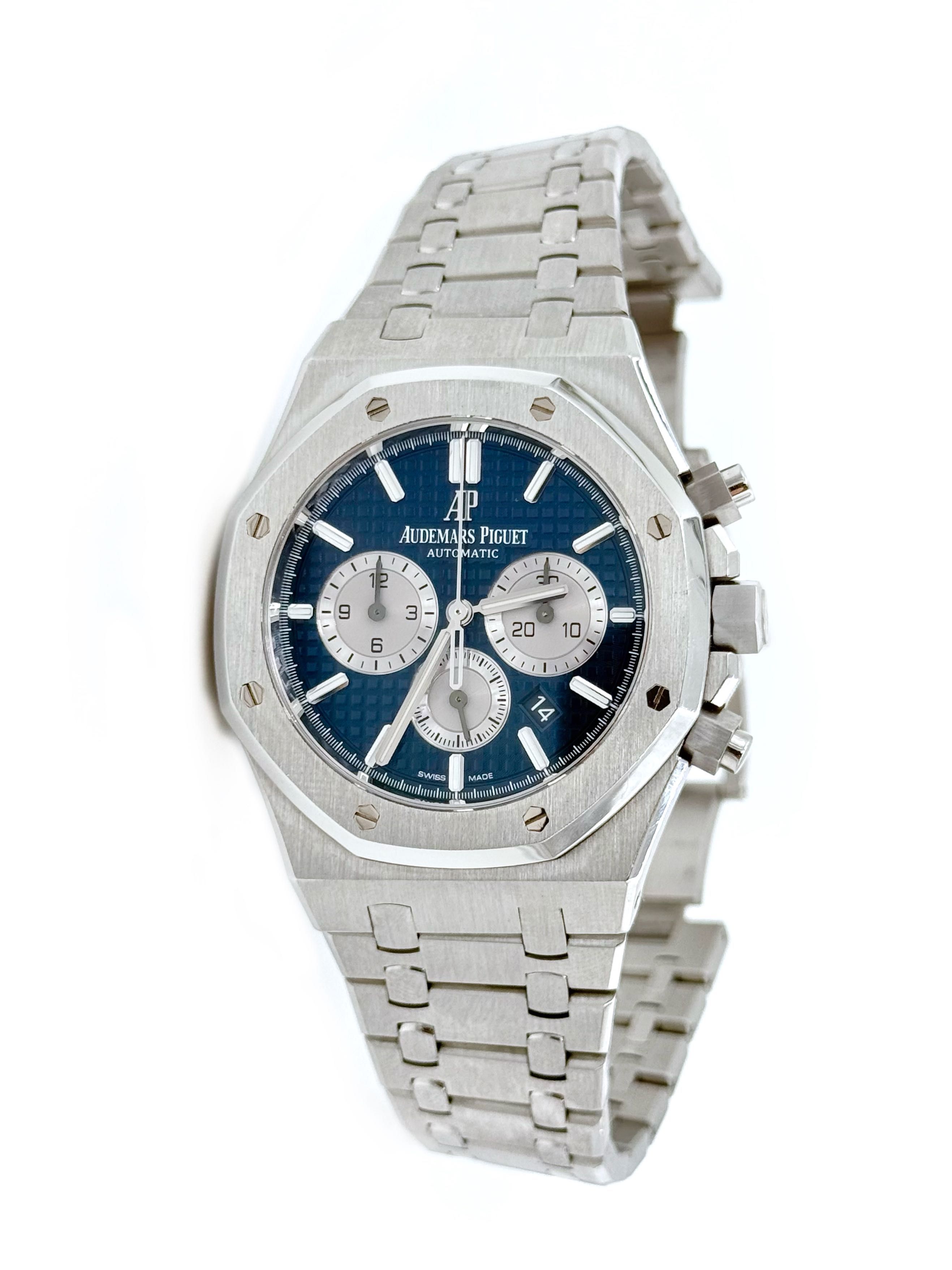 Audemars Piguet Royal Oak Chronograph Blue Dial 26331