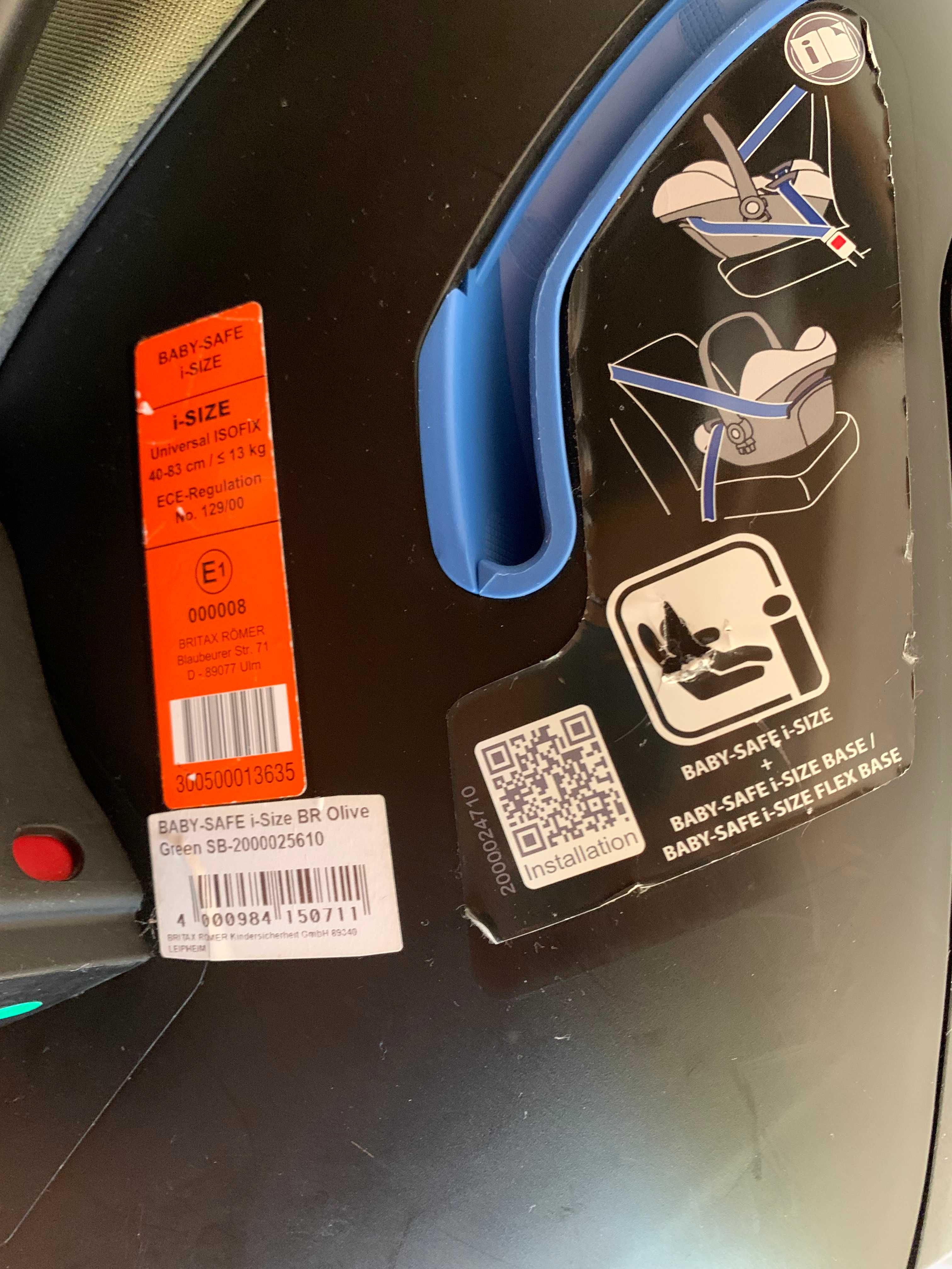 Детско столче за кола Britax Romer Baby safe i-size