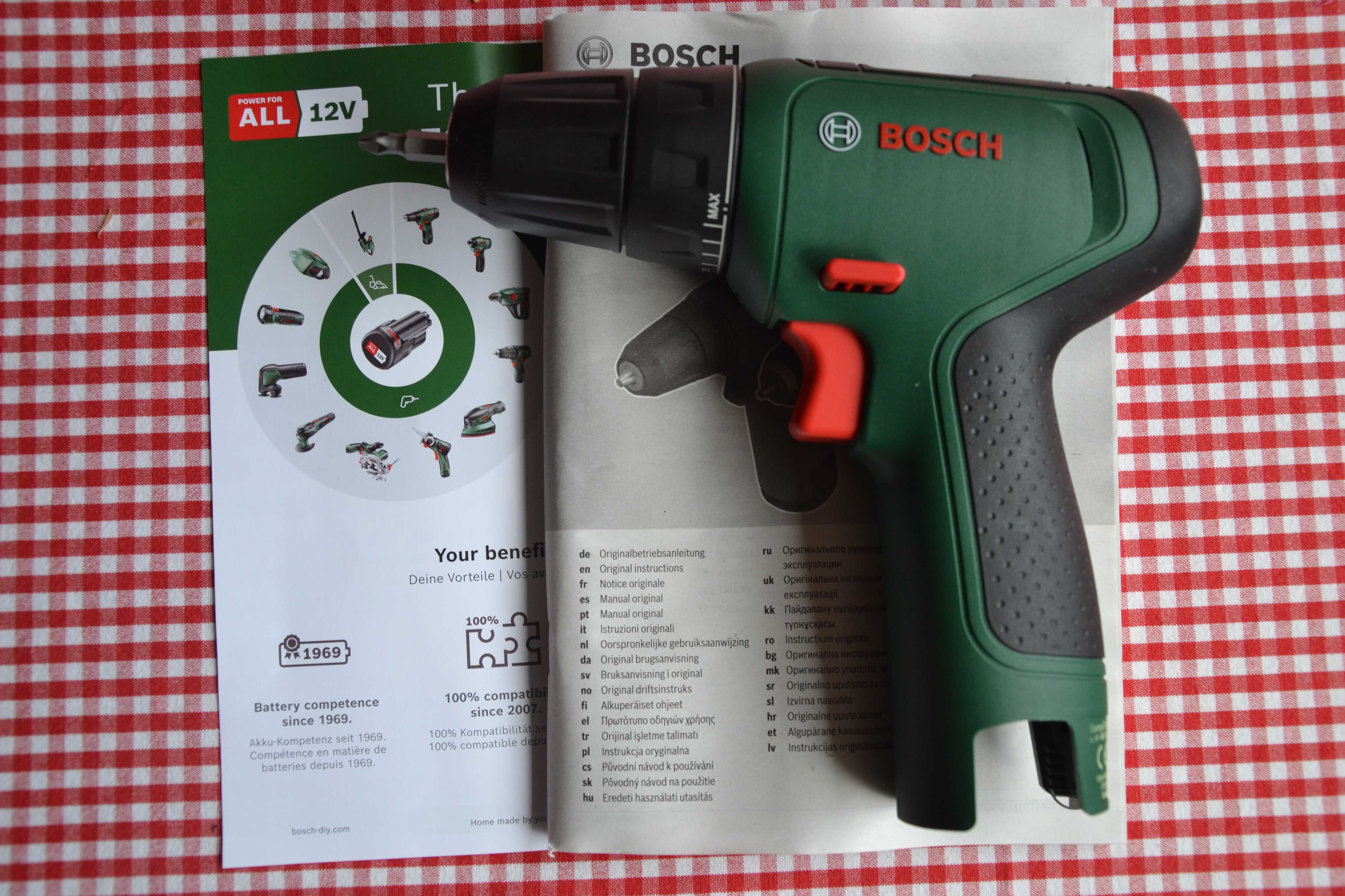 Нов винтоверт Bosch EasyDrill 1200