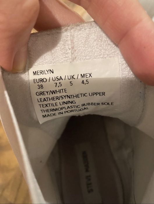 Ghete de piele Steve Madden