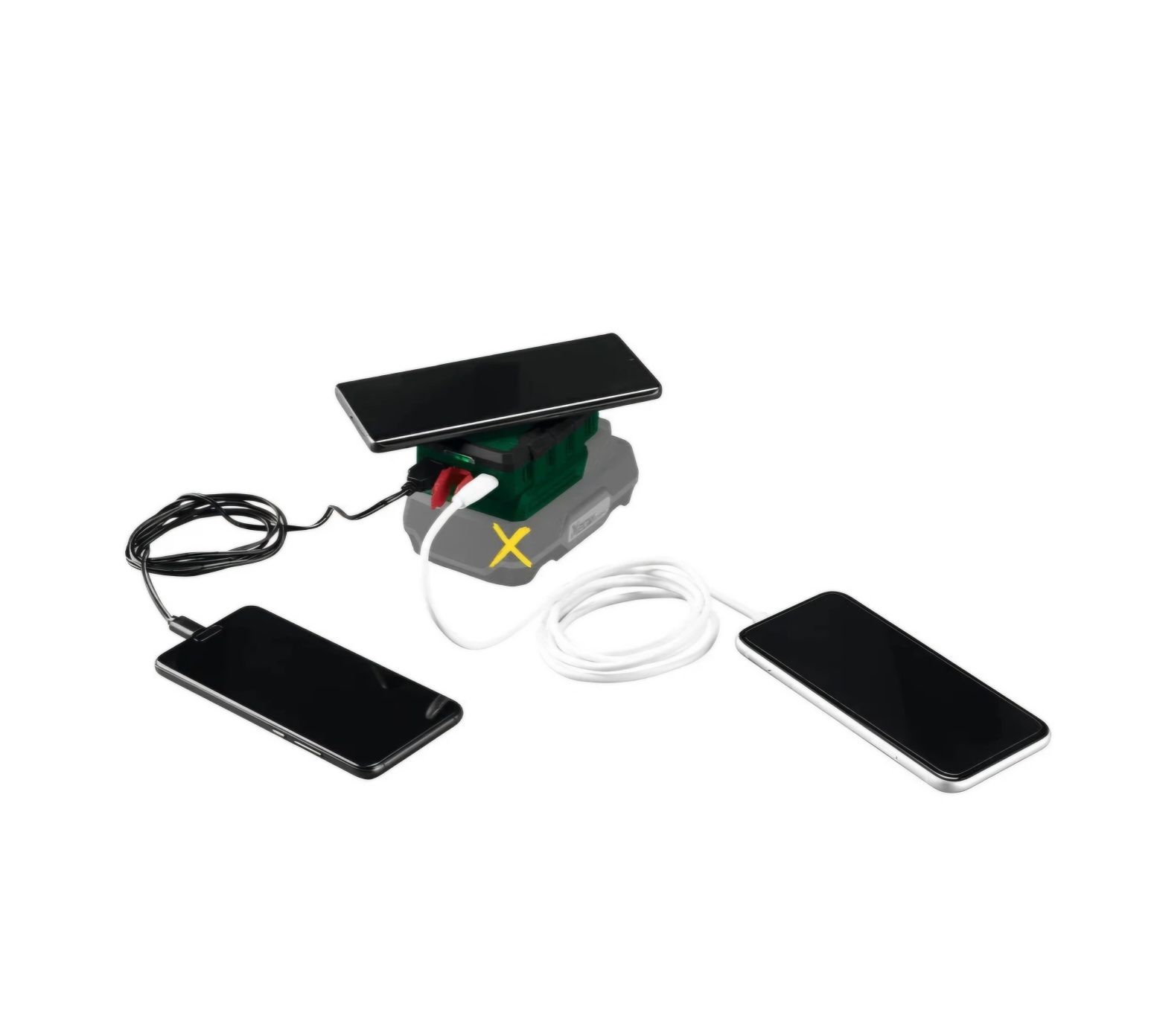 Adaptor baterie wireless cu lumina led PARKSIDE