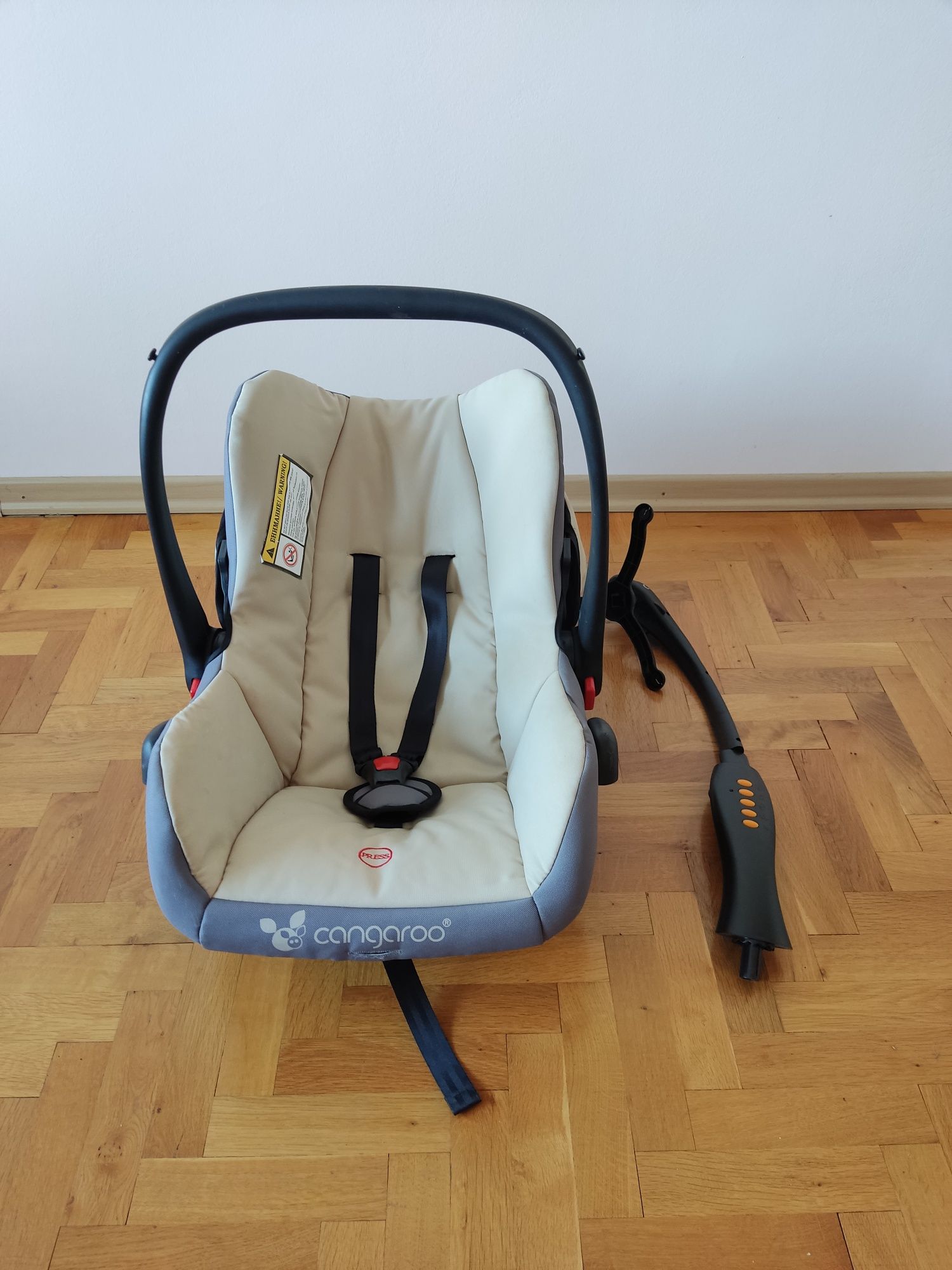 CANGAROO Комбинирана бебешка количка 2в1 SARAH КАКИ