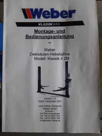 Vand elevator Weber 4t