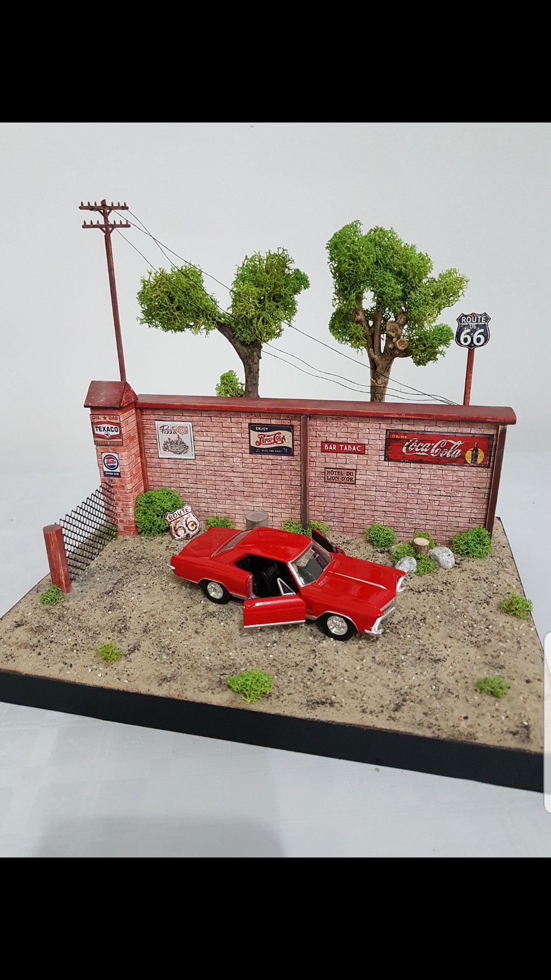 Diorama homemade 1:32