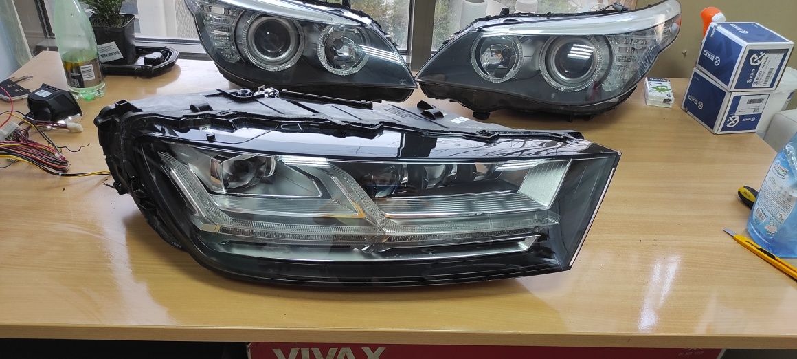 Десен фар фарове Audi Q7 4M Full Led desen far farove Ауди Кю 7 4 м