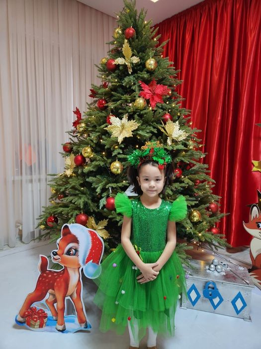 Платье елочки на девочку