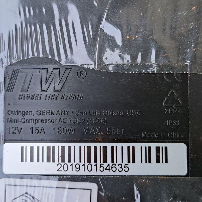 Compresor auto umflat roti soluție kit pană original Peugeot Citroen