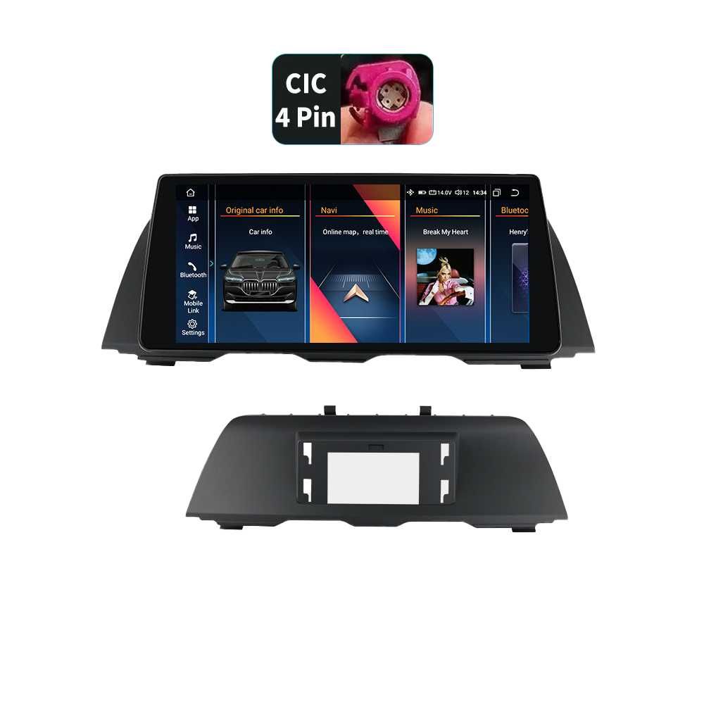 BMW 5 F10 F11 F12 [2011-2016] CIC NBT Мултимедия Навигация Android