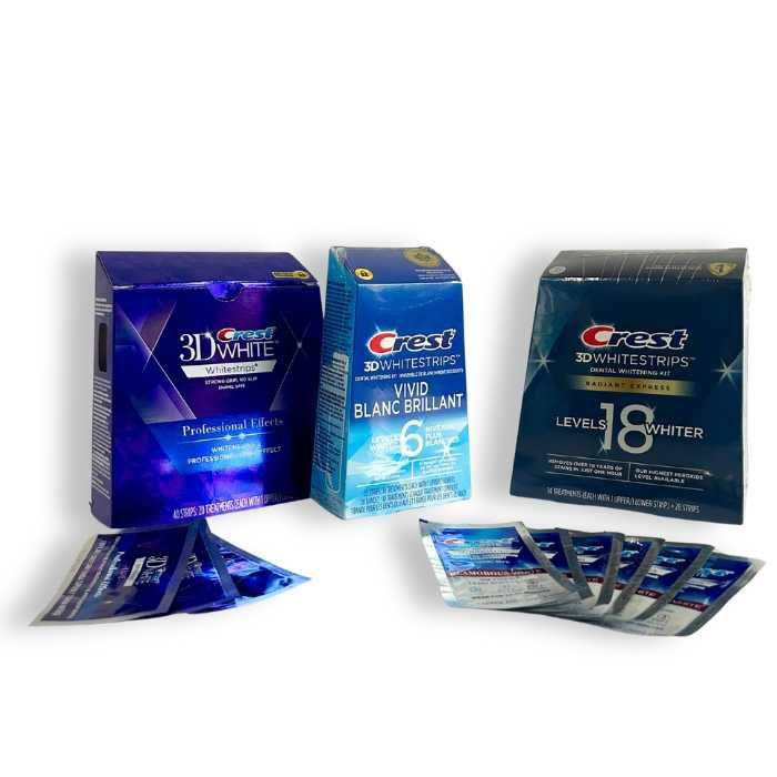 Избелващи ленти за чувствителни зъби CREST 3D Whitestrips Gentlе Rtn