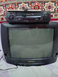 Телевизор и видеомагнитофон DAEWOO
