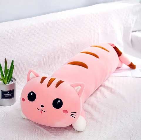 Плюшена играчка Възглавница Котка, Плюшена дълга Котка