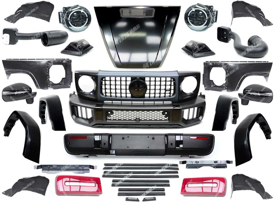 Ъпгрейд тунинг пакет за G-klas W463 към G63 AMG W465