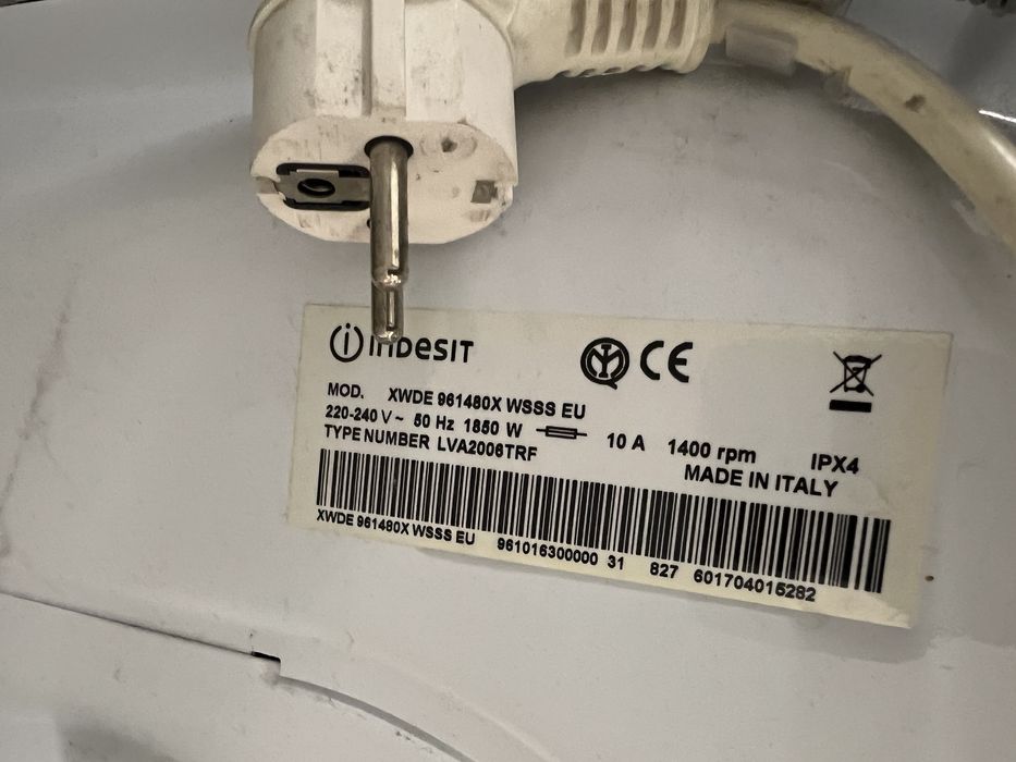 Masina de spalat indesit