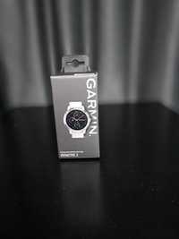 SIGILAT Garmin Vivoactive 3 GPS Silver Silicone White Ceas smartwatch
