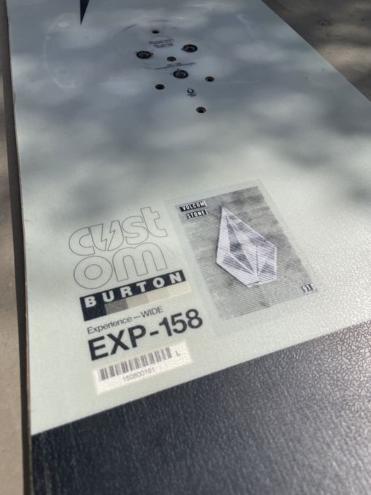 Placa snowboard BURTON custom Experience 158