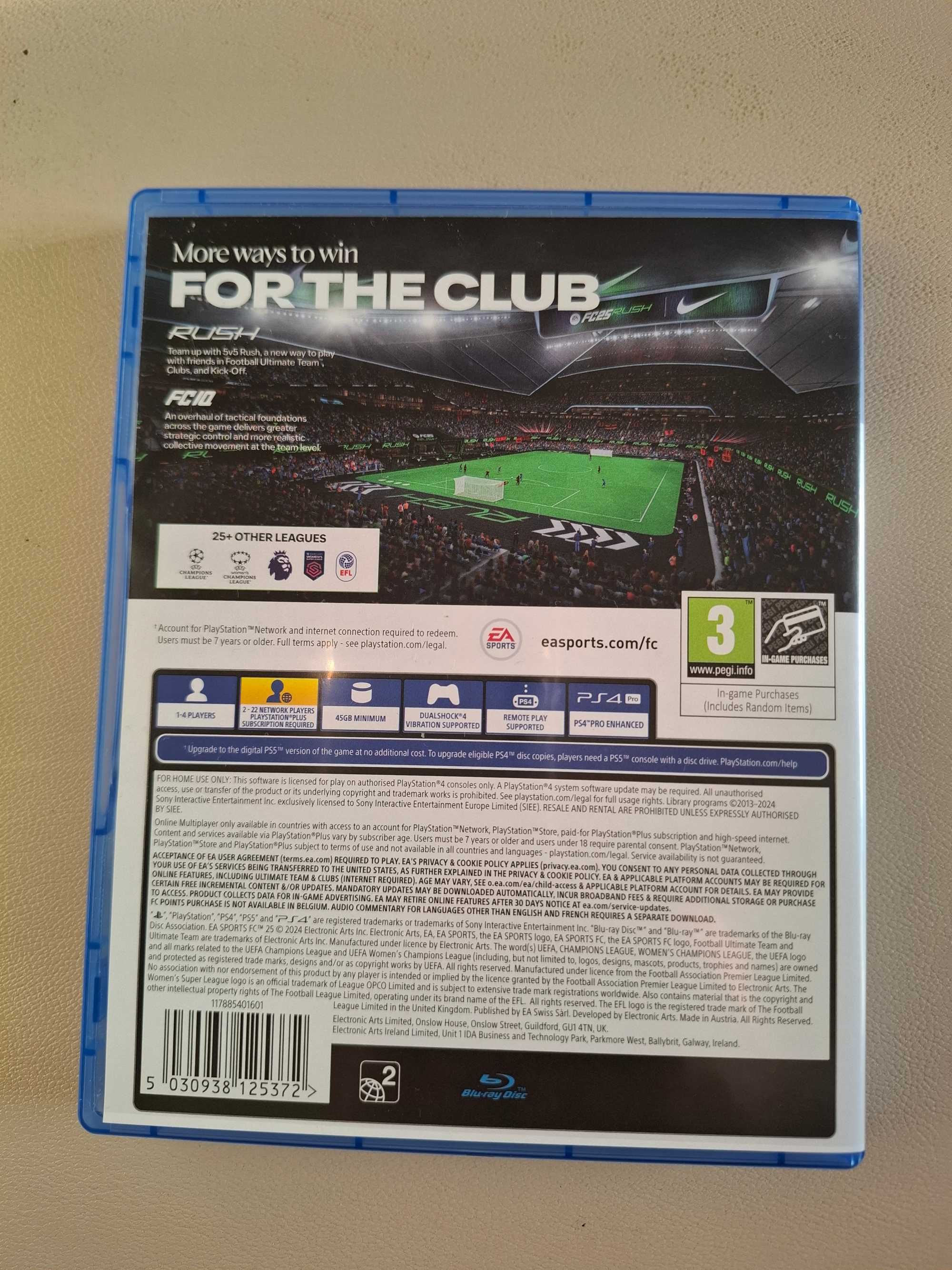 FC 25 (FIFA 25) за PS4/PS5