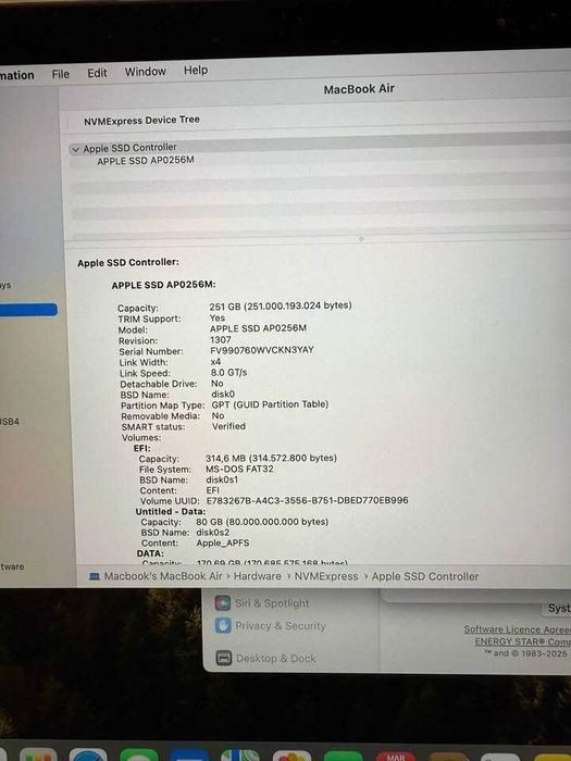 Macbook Air 2018 i5