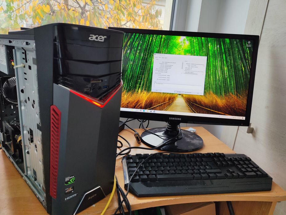 Unitate gaming Acer Nitro Ryzen 5 Ram 16Gb Gtx 1060 ssd 1 tera GTA CSG