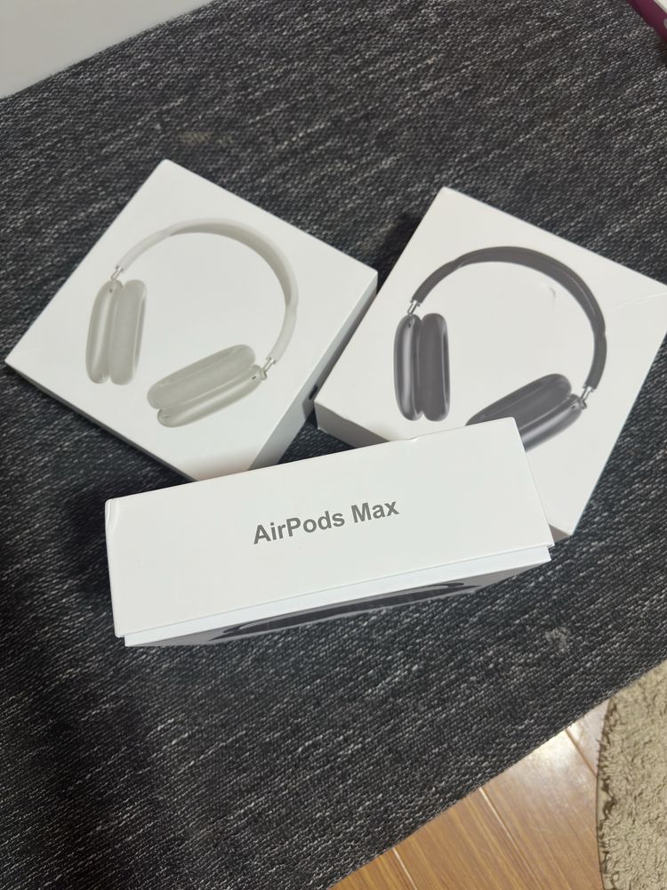 Casti  Airpods Max , negru , alb