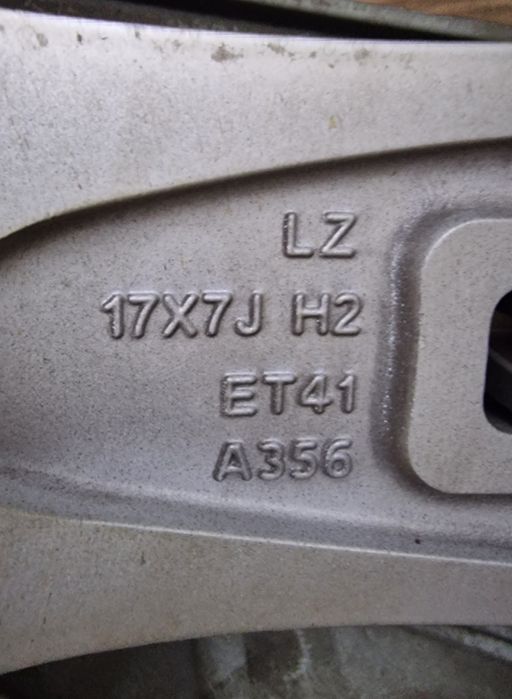 Jante MG ZS 17" senzori + anv. - ZX, VS, FACTURA, GARANTIE